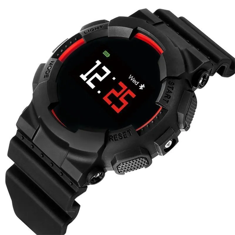 New Smart Watch IP68 Fitness Tracker Blood Pressure/Heart Rate Monitor Bluetooth Outdoor Waterproof Smartwatch