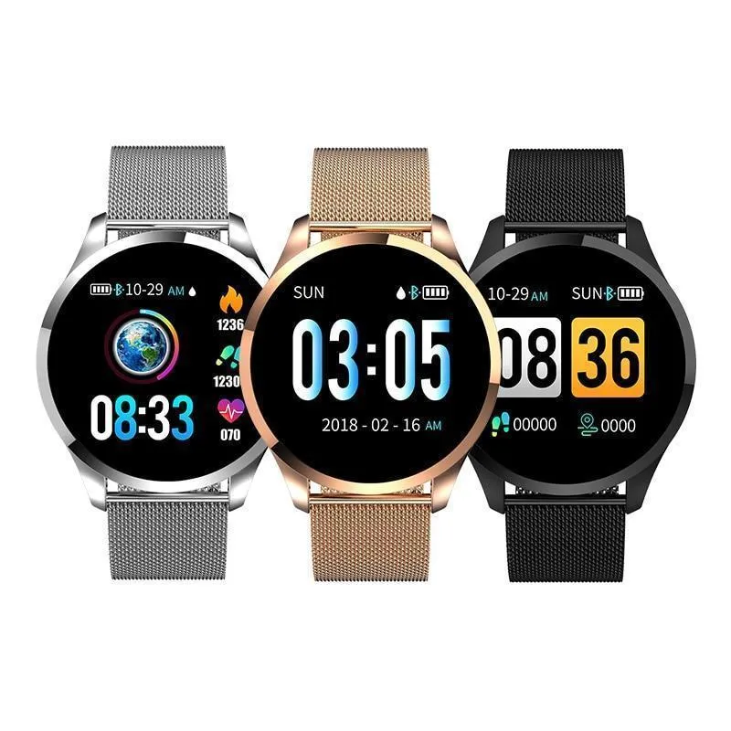 New Waterproof Fitness Tracker Smart Watch Heart Rate Blood Pressure Monitor Smartwatch For iPhone Android