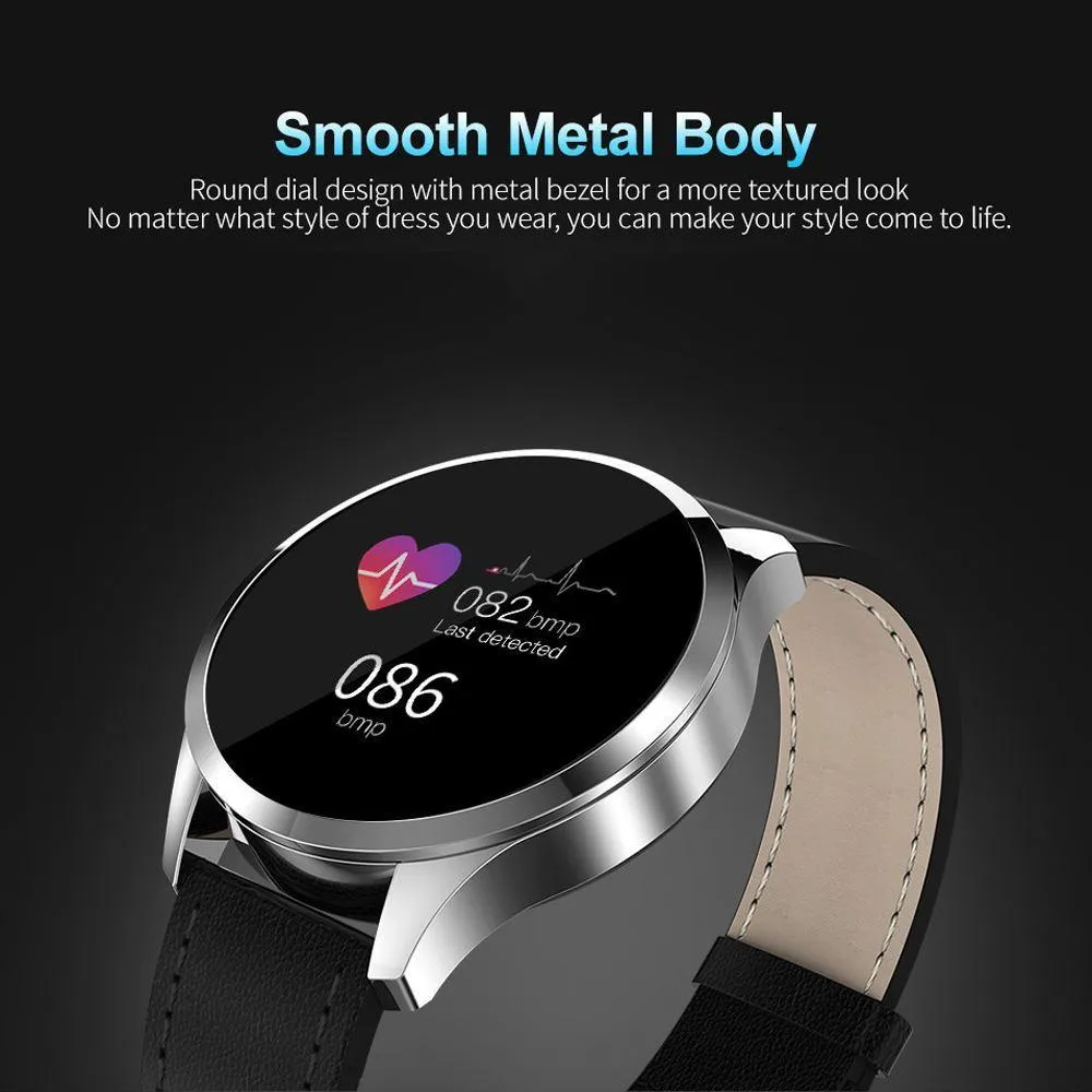 New Waterproof Fitness Tracker Smart Watch Heart Rate Blood Pressure Monitor Smartwatch For iPhone Android