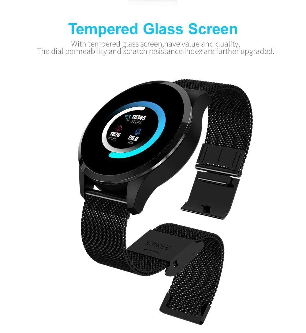 New Waterproof Fitness Tracker Smart Watch Heart Rate Blood Pressure Monitor Smartwatch For iPhone Android