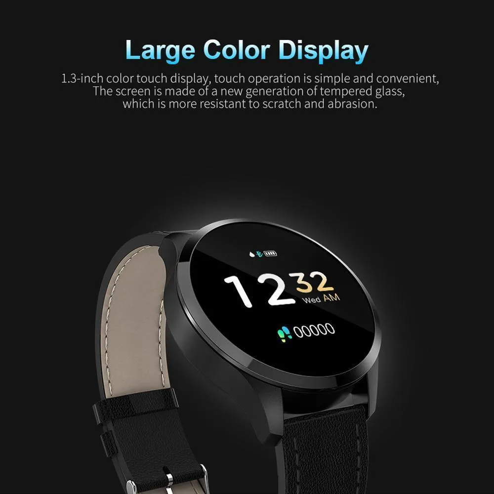 New Waterproof Fitness Tracker Smart Watch Heart Rate Blood Pressure Monitor Smartwatch For iPhone Android