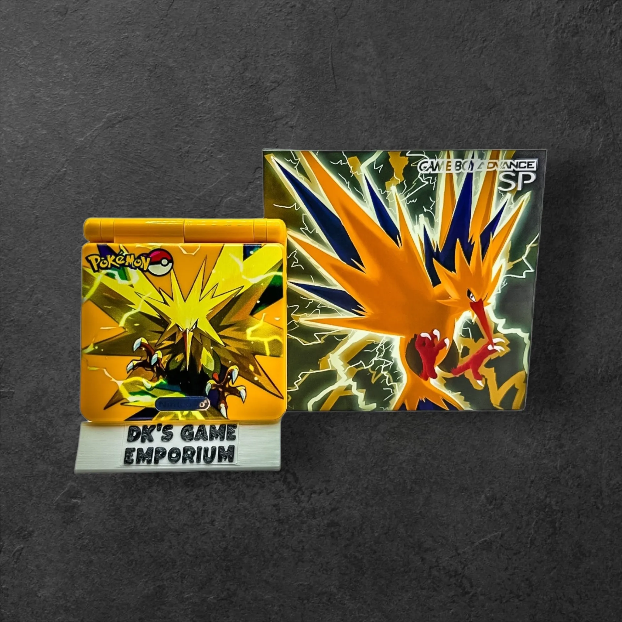 Nintendo Game Boy Advance SP - Lightning Zapdos Edition