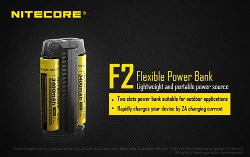 Nitecore F2 Flex Dual-Slot Outdoor Charger