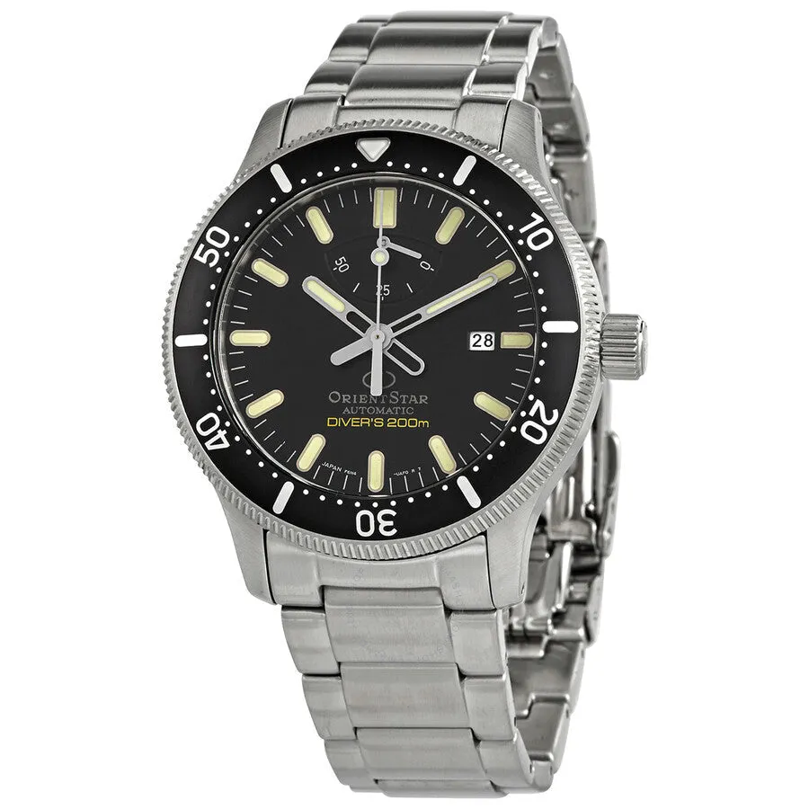 Orient Star Diver's Men's Silver Watch RE-AU0301B00B