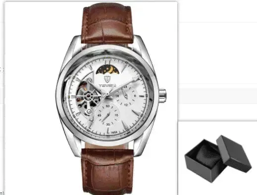 P Katwis Tourbillon watches: Men's starburst waterproof automatic mechanical.