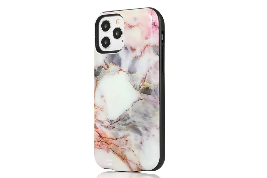 Pastel Canyon Marble Battery Case