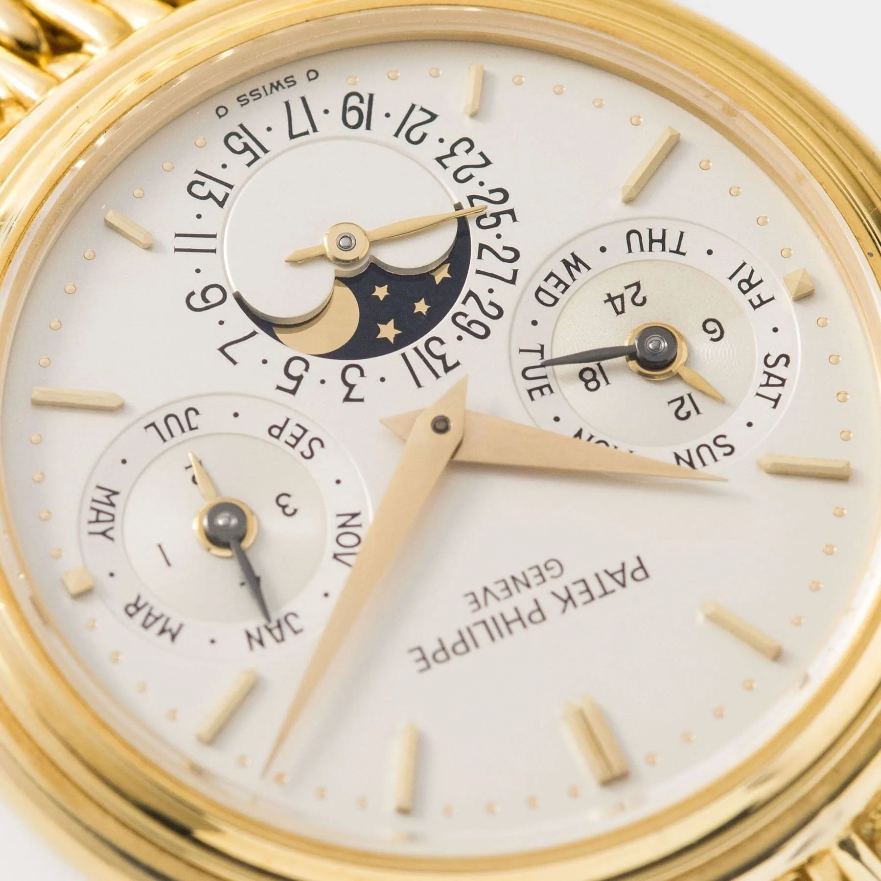 Patek Philippe Perpetual Calendar Yellow Gold Reference 3945/1