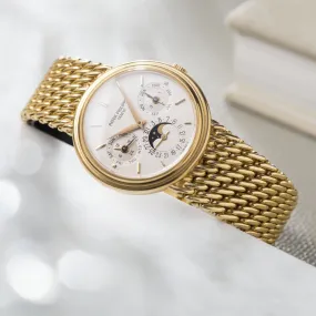 Patek Philippe Perpetual Calendar Yellow Gold Reference 3945/1