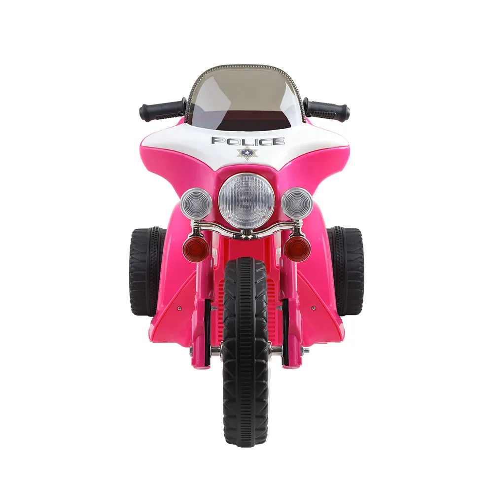 Pink Kids Ride On Motorbike Motorcycle Toys Motorised Tri Cycle Bike