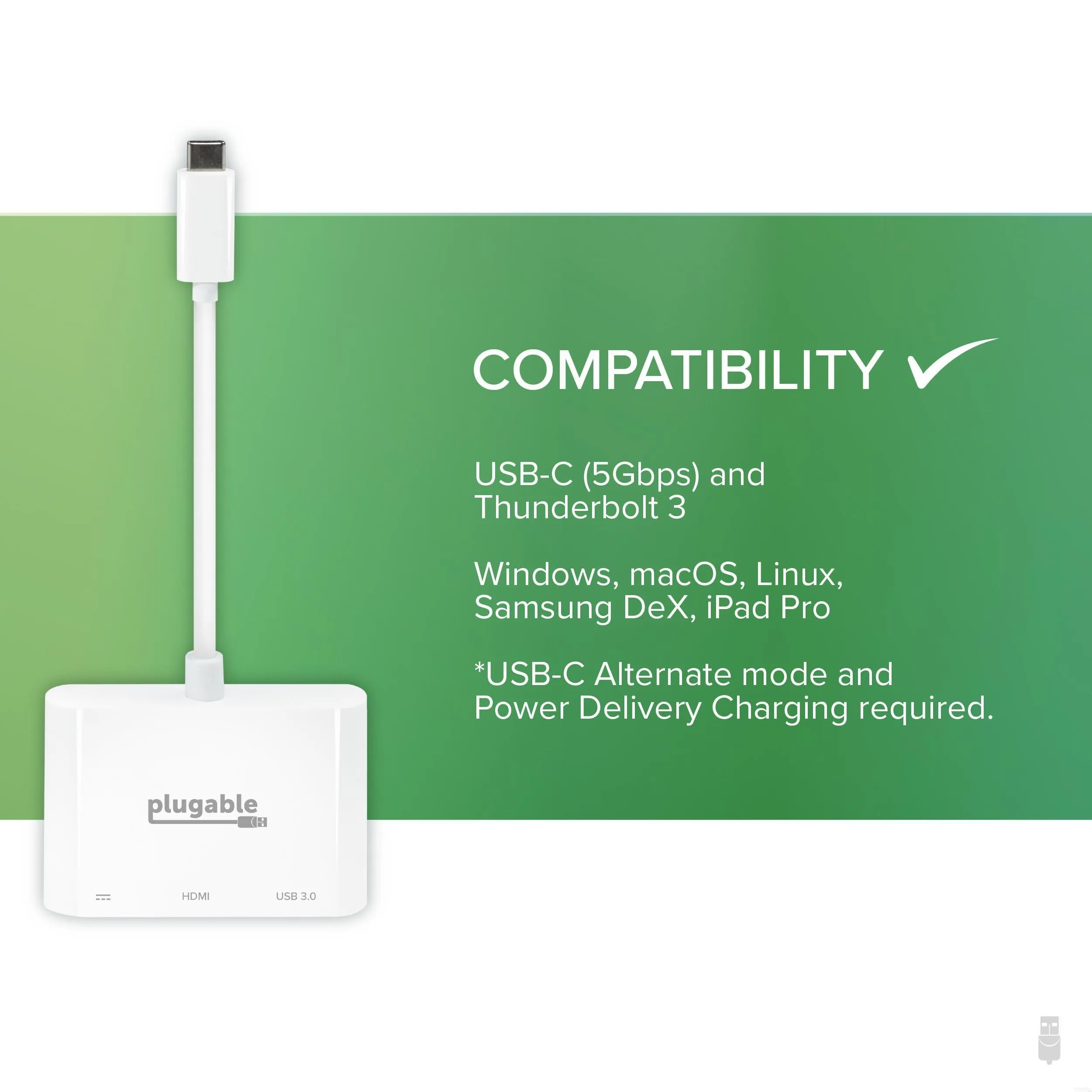 Plugable USB-C Multiport Adapter (USBC-MD101)