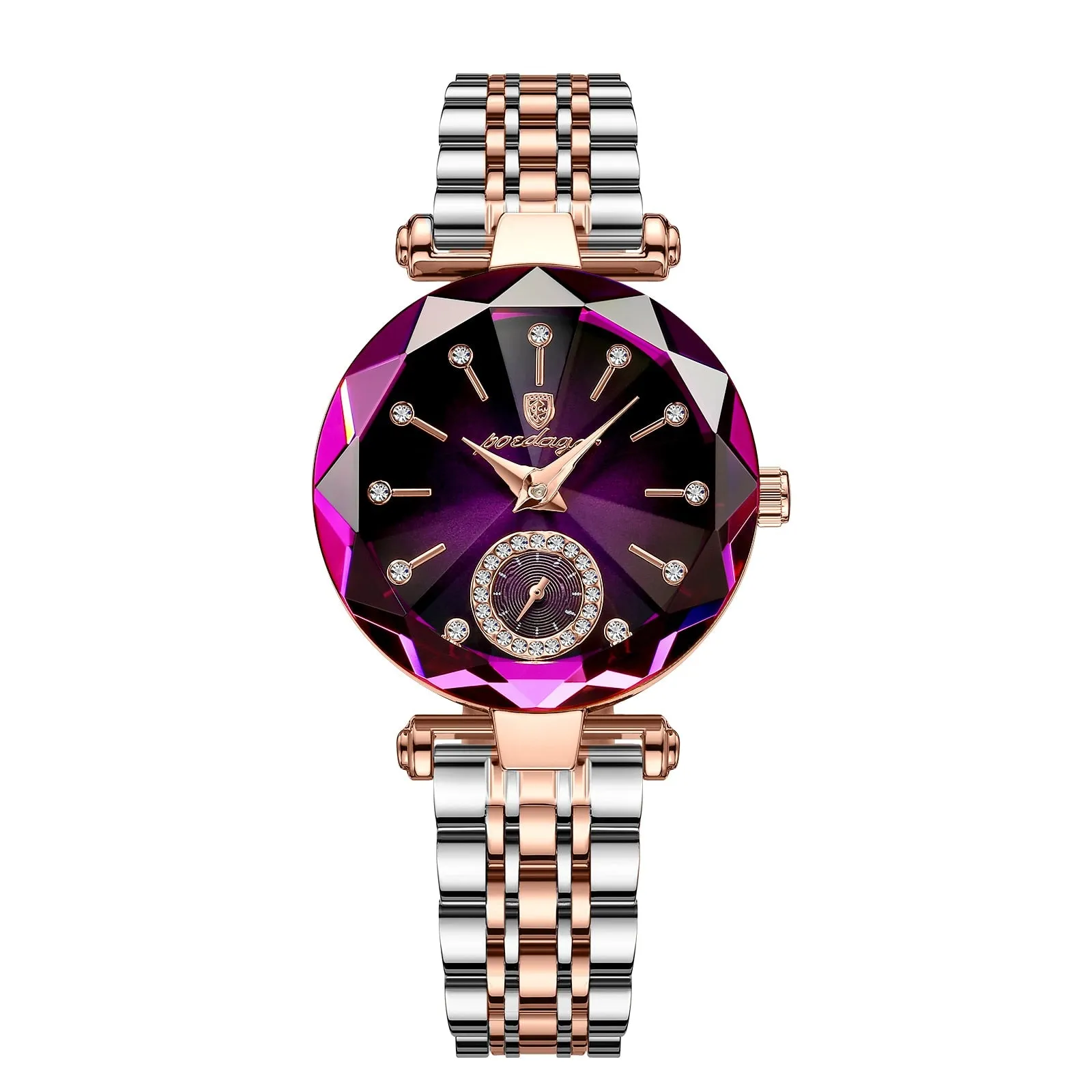 POEDAGAR Top Brand Stainless Steel Waterproof Quartz Luxury Watches For Ladies