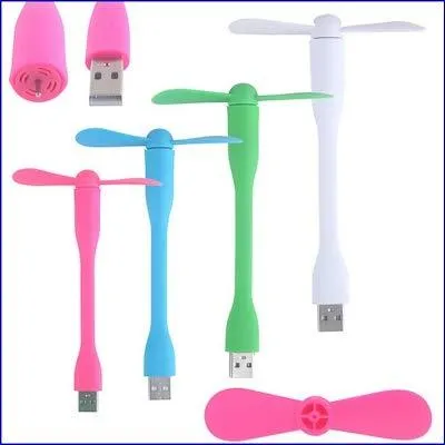 Portable USB Fan, Compatible with Any USB Port Like Laptop/ Computer/ Power Bank/ Adapter -