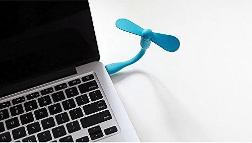 Portable USB Fan, Compatible with Any USB Port Like Laptop/ Computer/ Power Bank/ Adapter -