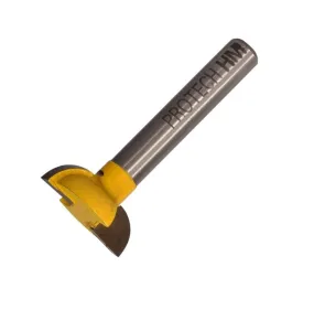 Pro-Tech | Router Bit Finger Grip ¾” Two Flute ¼" Shank