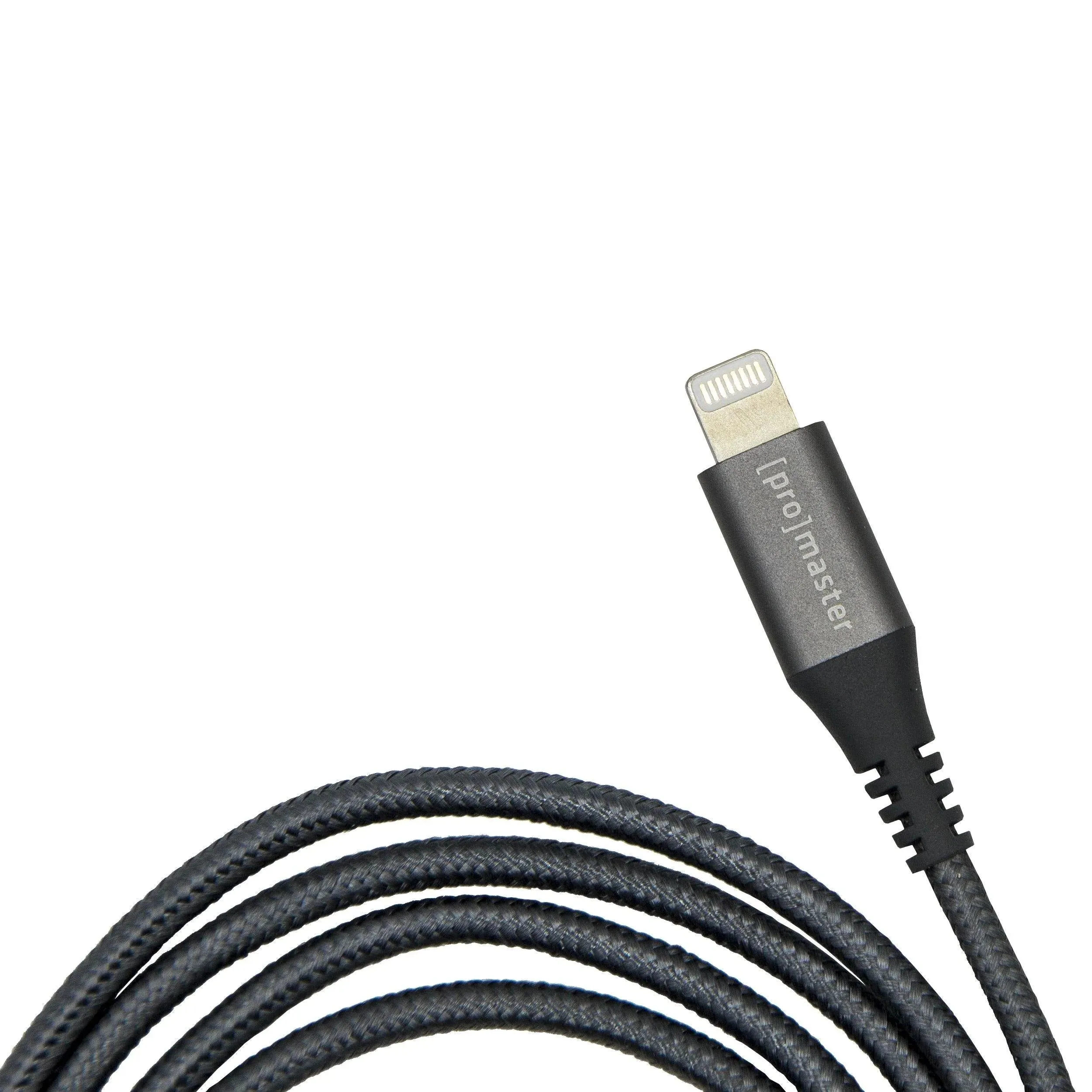 ProMaster Lightning to USB A iPhone Charger Cable - 3.3' - Grey