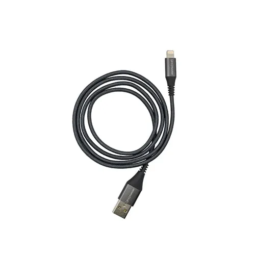 ProMaster Lightning to USB A iPhone Charger Cable - 3.3' - Grey