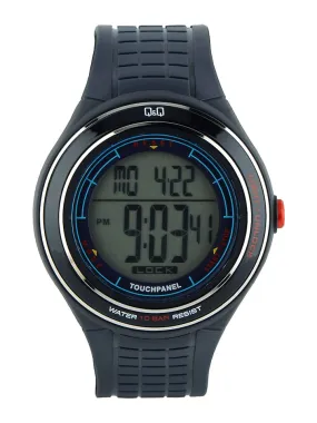 Q & Q Gents Navy Touchscreen Digital Watch