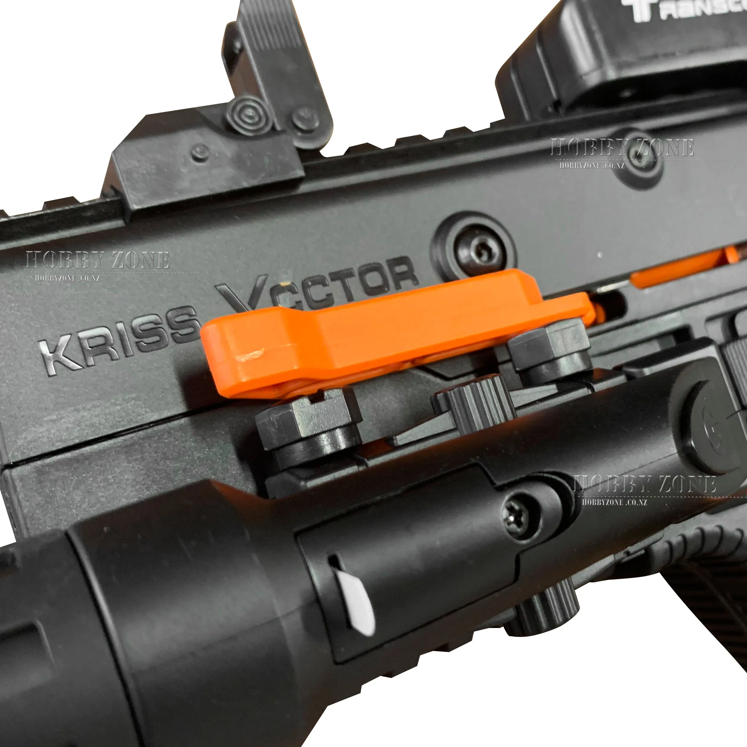 "Halloween Swirls" LH Super Kriss Vector V2 Gel Ball Blaster [ID Check R18   Requires Any One Membership: Airsoft, Paintball, or NZDA]