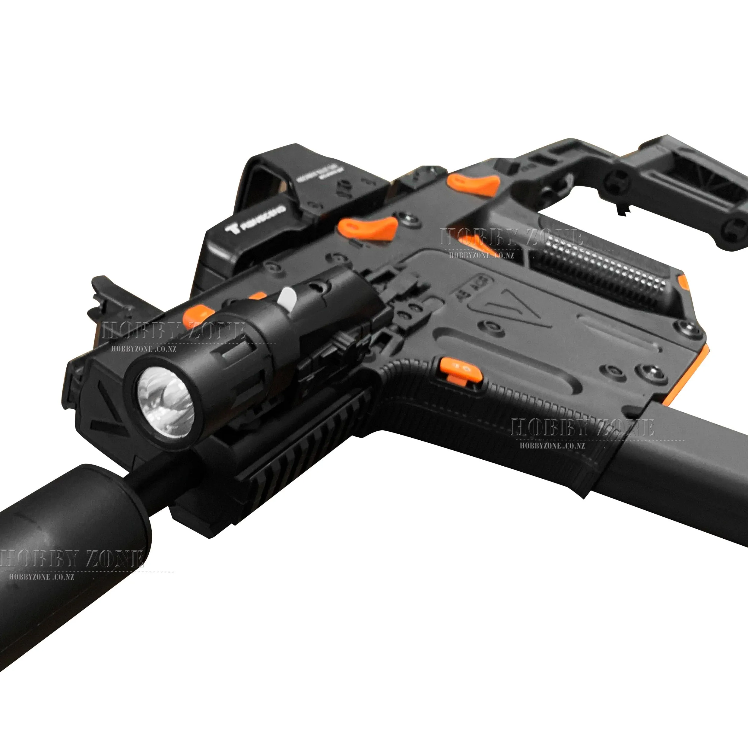 "Halloween Swirls" LH Super Kriss Vector V2 Gel Ball Blaster [ID Check R18   Requires Any One Membership: Airsoft, Paintball, or NZDA]