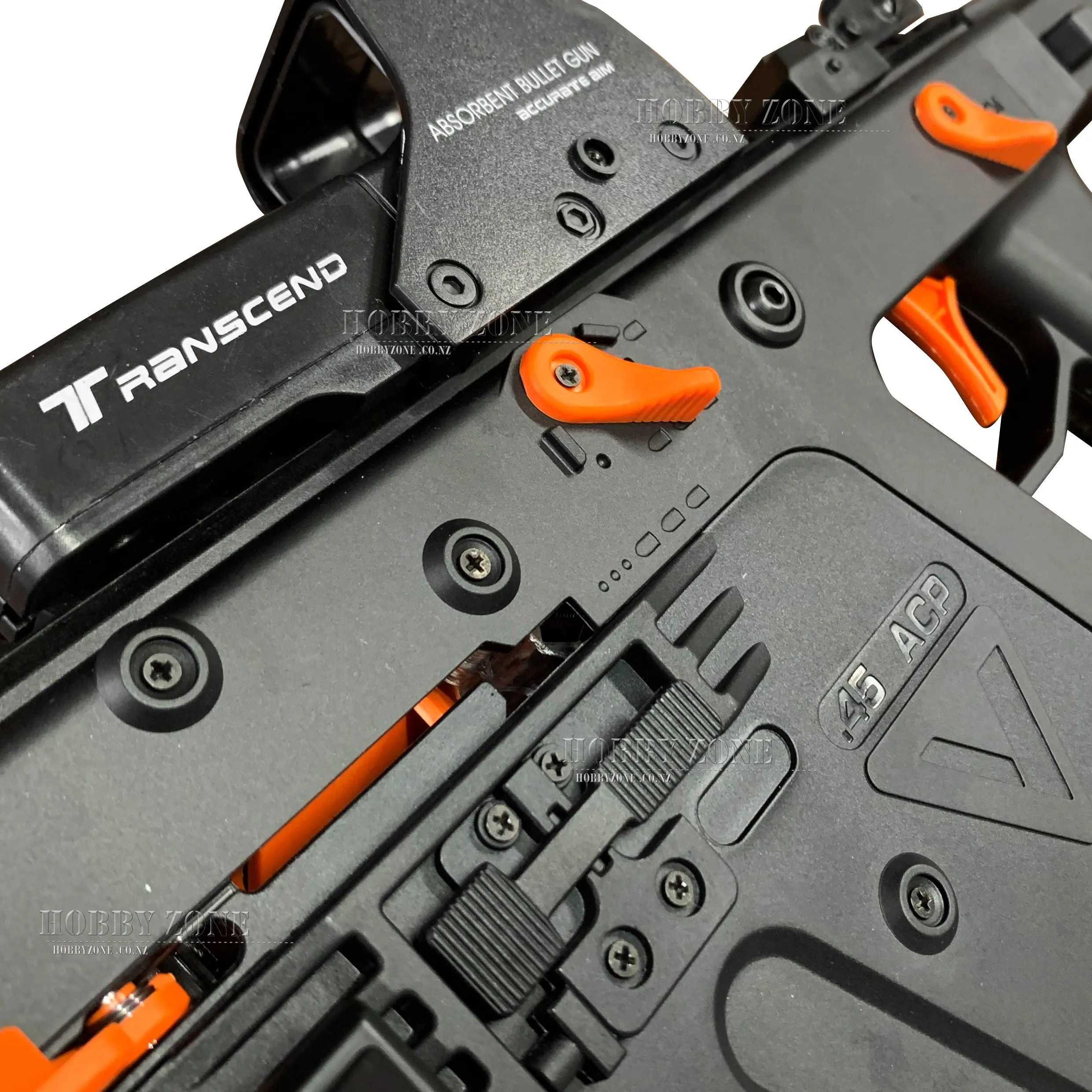 "Halloween Swirls" LH Super Kriss Vector V2 Gel Ball Blaster [ID Check R18   Requires Any One Membership: Airsoft, Paintball, or NZDA]