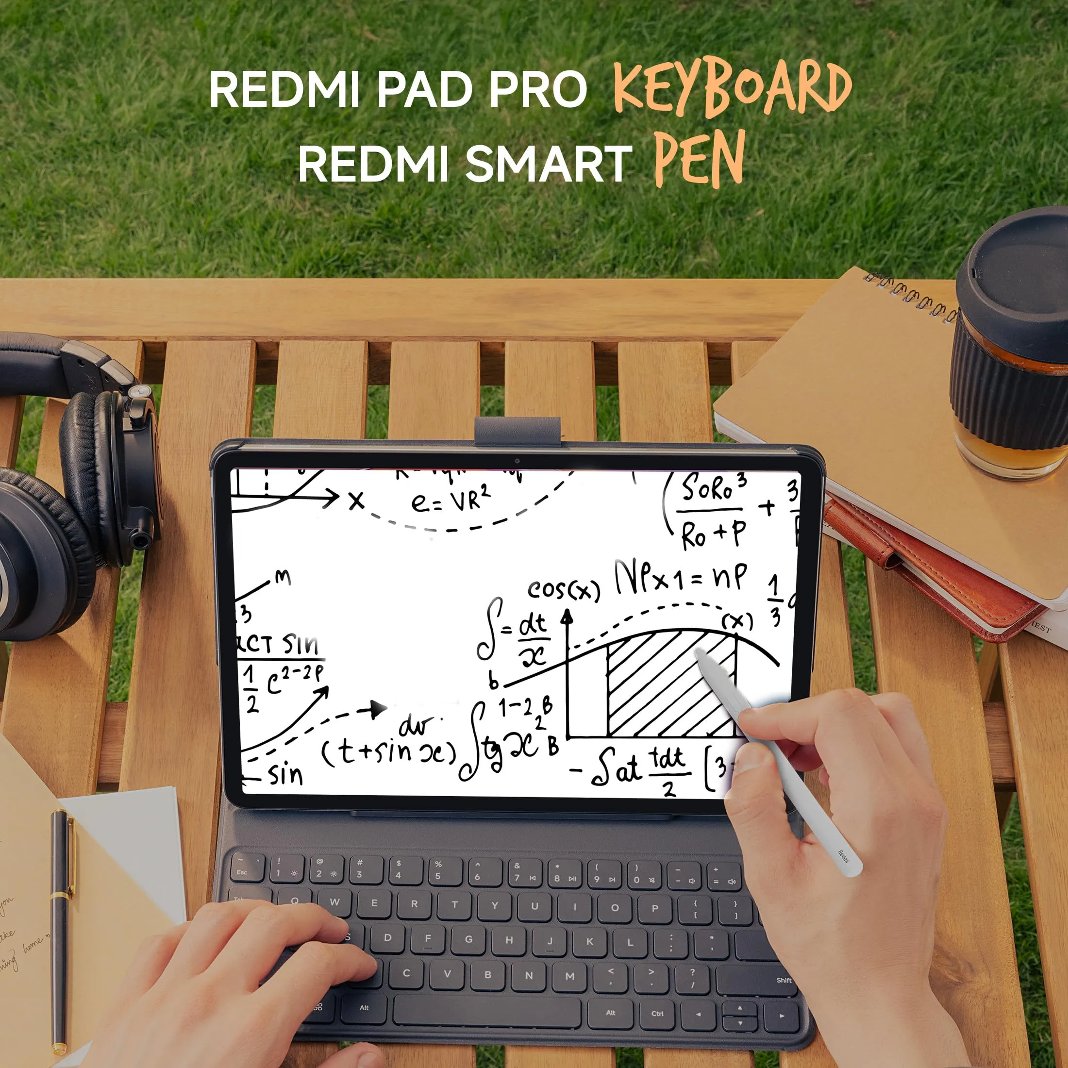 Redmi Pad Pro 5G |Snapdragon 7s Gen 2|30.7cm(12.1") Tablet|33  Days Standby| 10000mAh|HyperOS|8GB, 256GB|Quad Speakers |Wi-Fi 6   5G |Graphite Grey