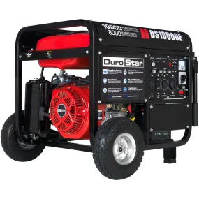 REFURB Durostar DS10000E 10,000 Watt Gasoline Generator Red / Black (Grade A)