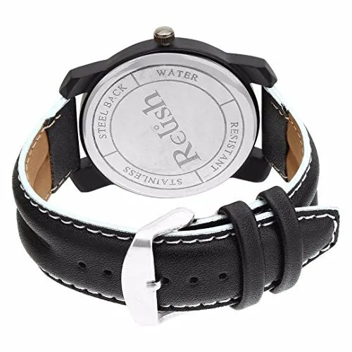 Relish-561 Stylish Black Case Analog Watches for Mens &amp; Boys