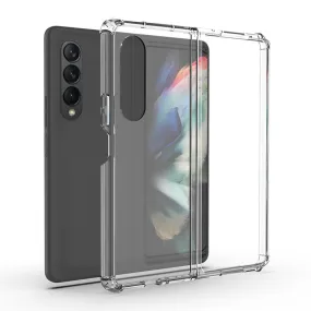 REXOM Clear Phone Case for SM Z Fold 4, Transparent