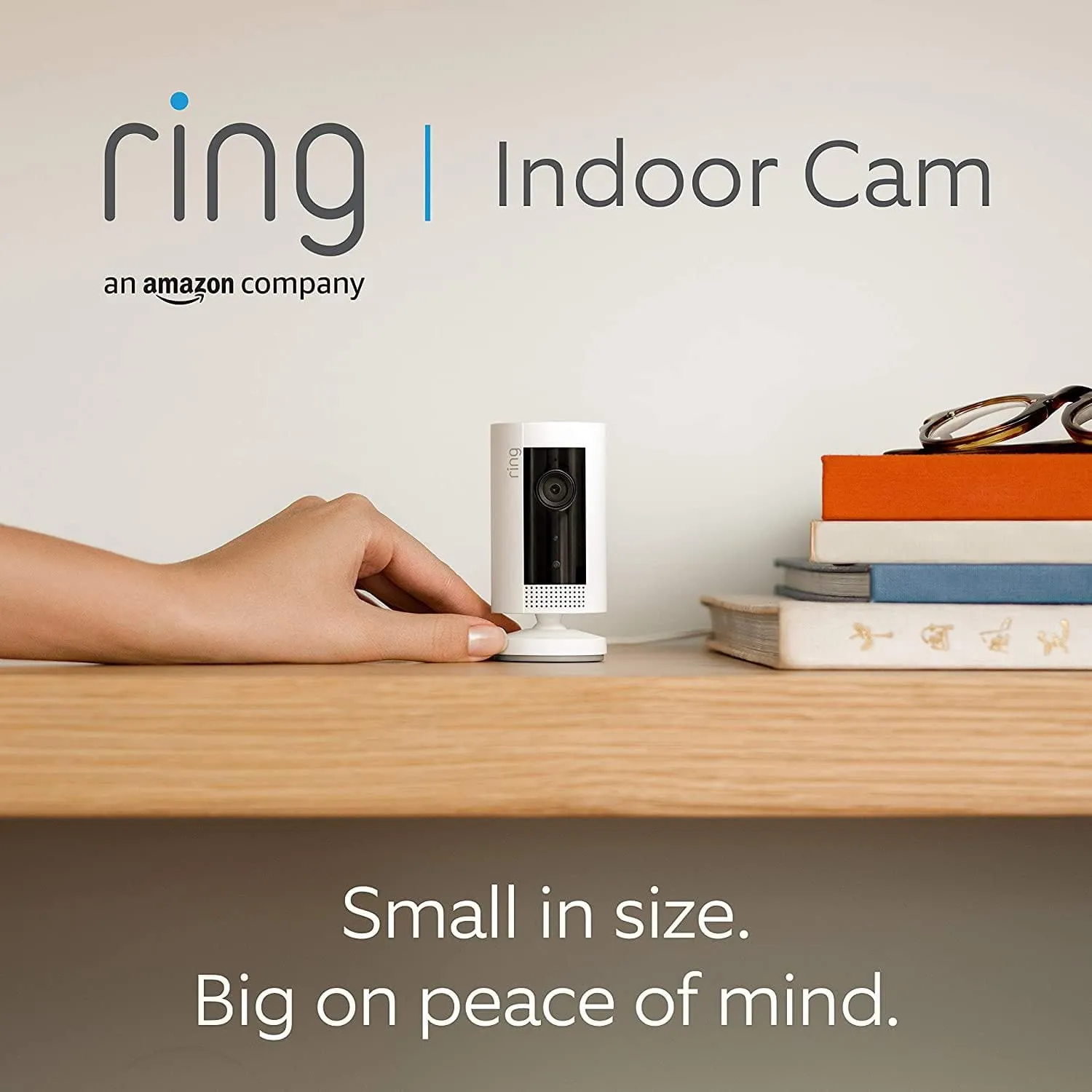 Ring Indoor Cam Security Camera - White