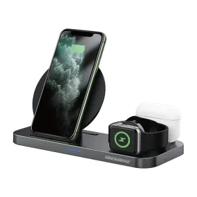 RockRose Airwave Max 3-in-1 15W Wireless Charging Stand