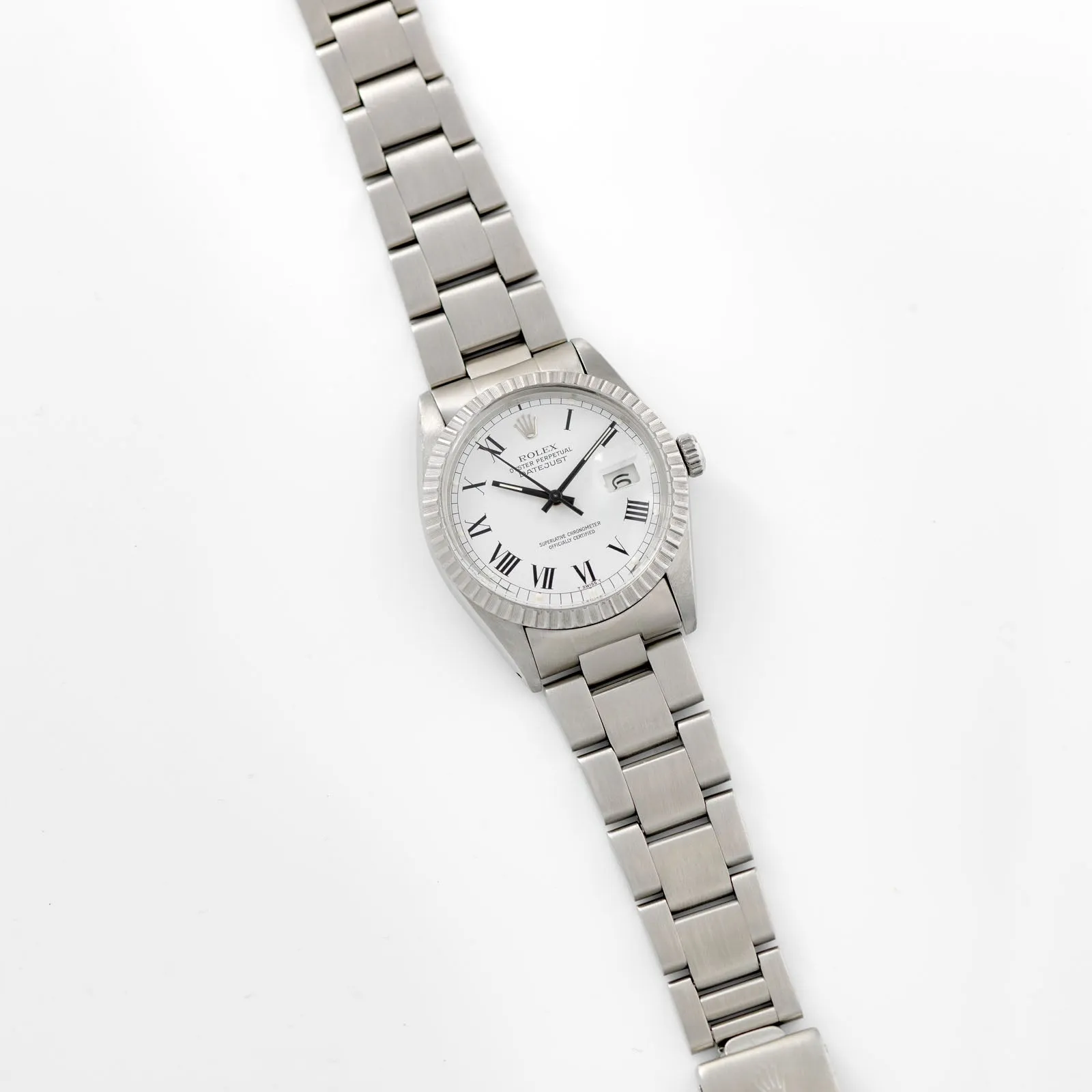 Rolex Datejust Reference 16030 White Buckley Dial