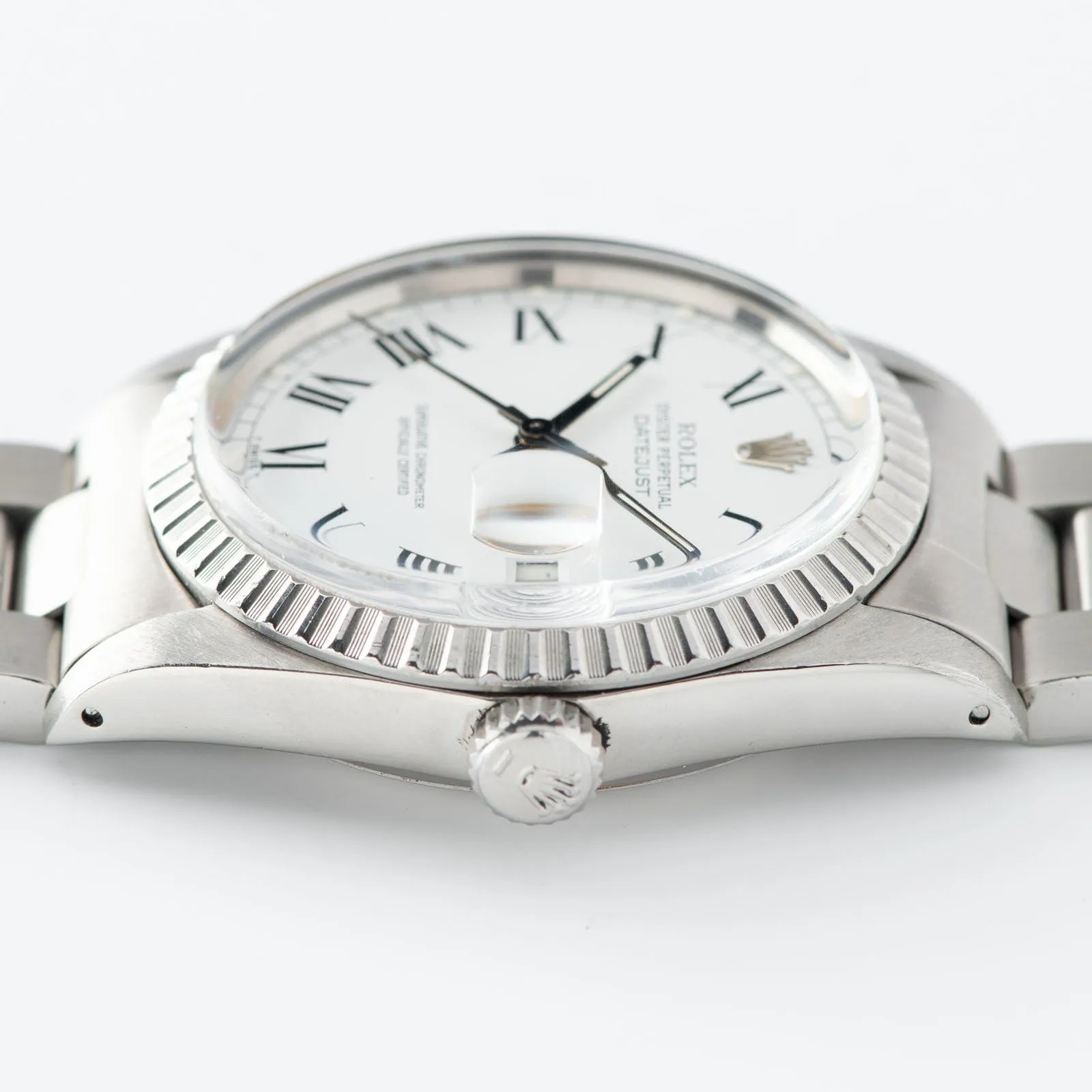 Rolex Datejust Reference 16030 White Buckley Dial