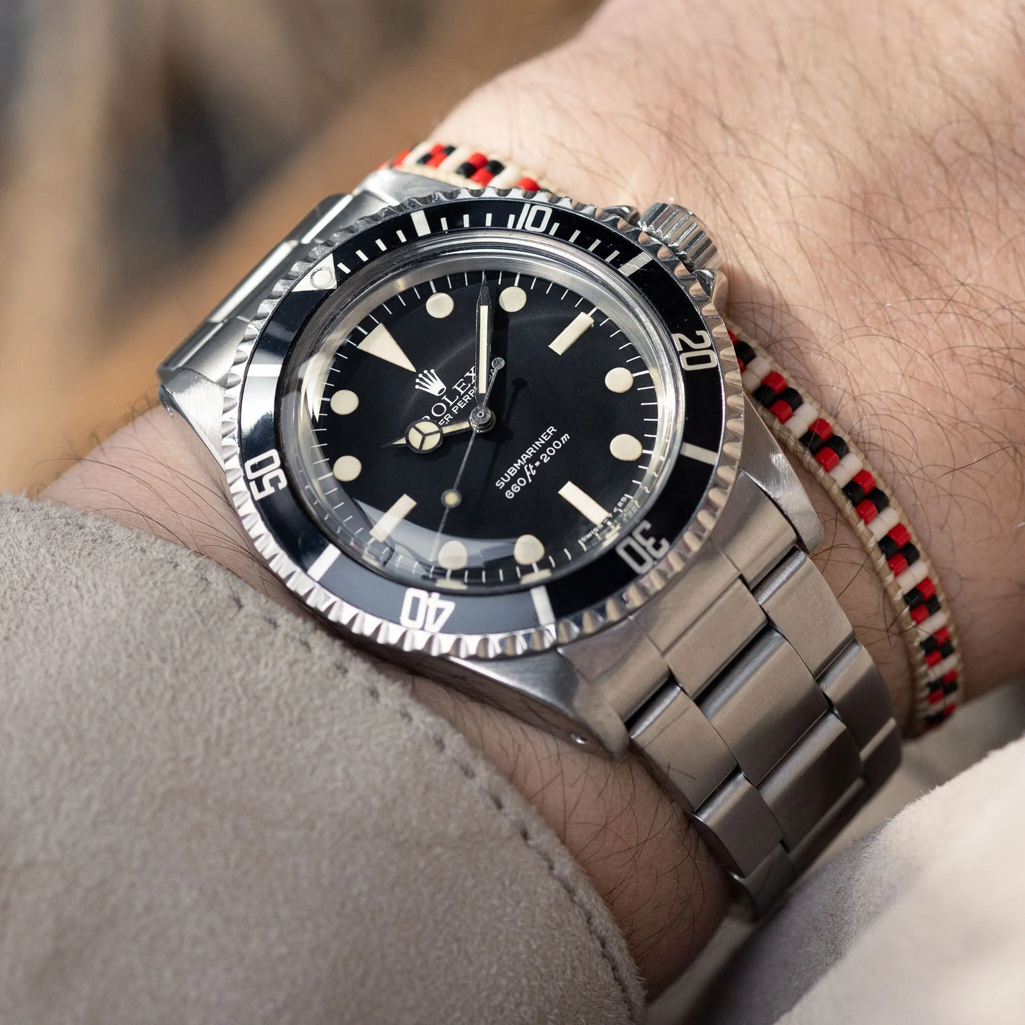 Rolex Submariner 5513 Maxi MK3 Lollipop