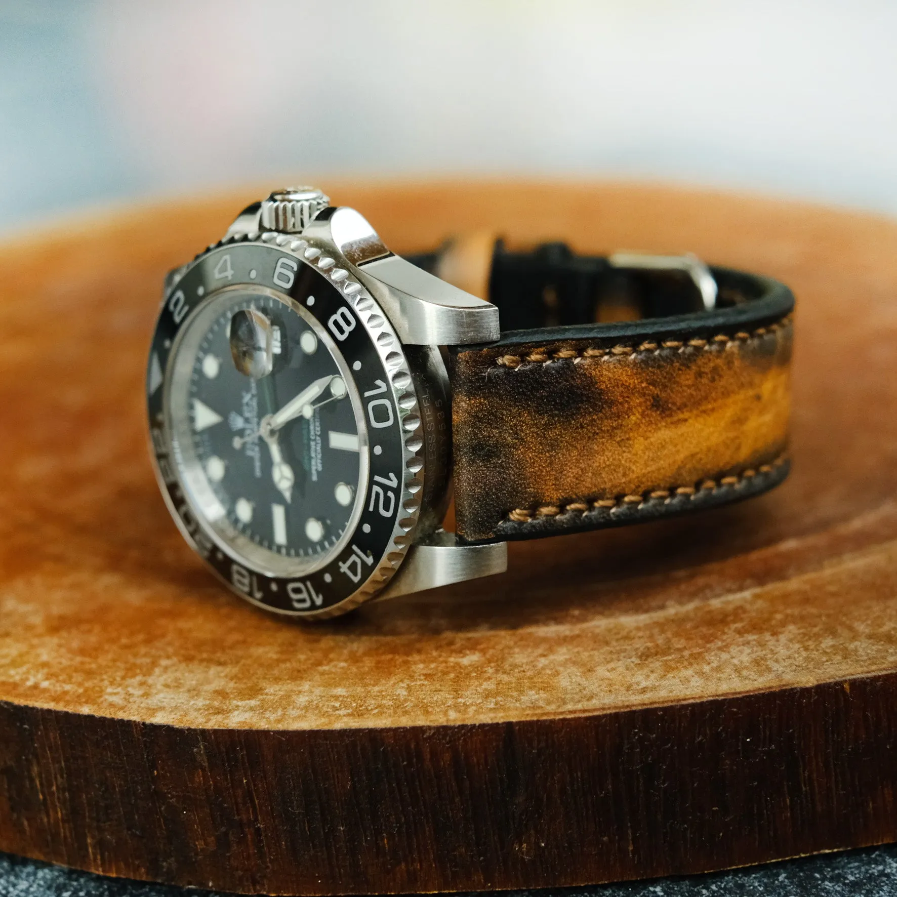 Rolex Vintage Brown Replacement Straps