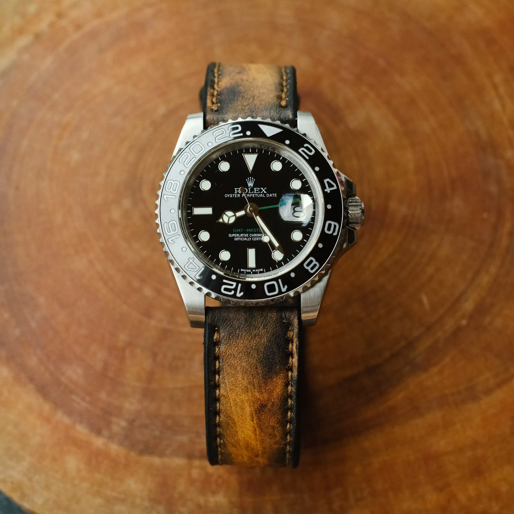 Rolex Vintage Brown Replacement Straps