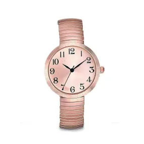 Rose gold ladies watch