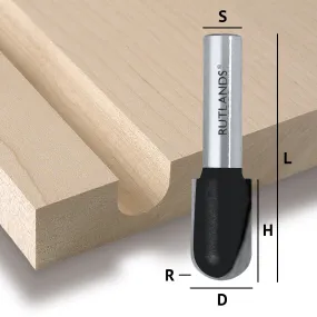 Router Bit - Round Nosed