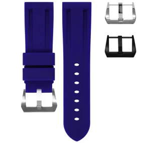 RUBBER STRAP FOR BREITLING SUPEROCEAN HERITAGE - NAVY BLUE