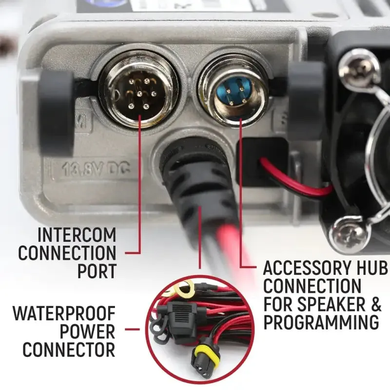 Rugged Radios Radio Kit - Rugged Radios G1 ADVENTURE SERIES Waterproof GMRS Mobile Radio with Antenna