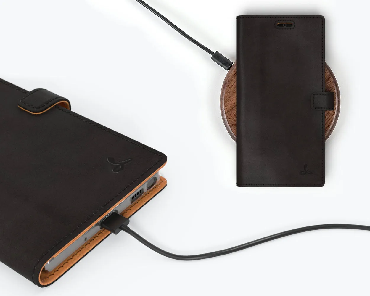 Samsung Galaxy Note 20 - Vintage Leather Wallet