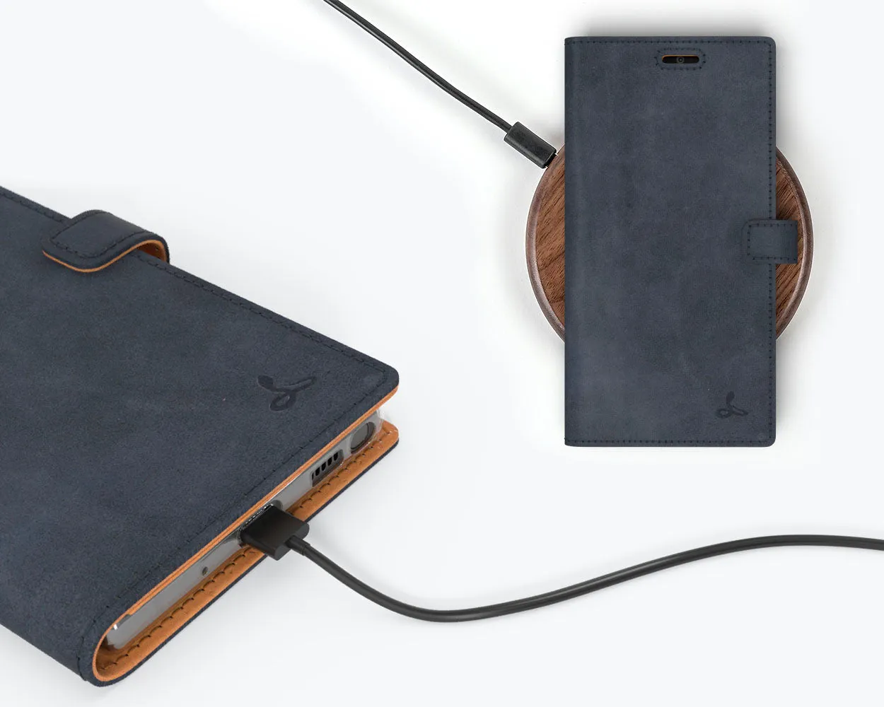 Samsung Galaxy Note 20 - Vintage Leather Wallet