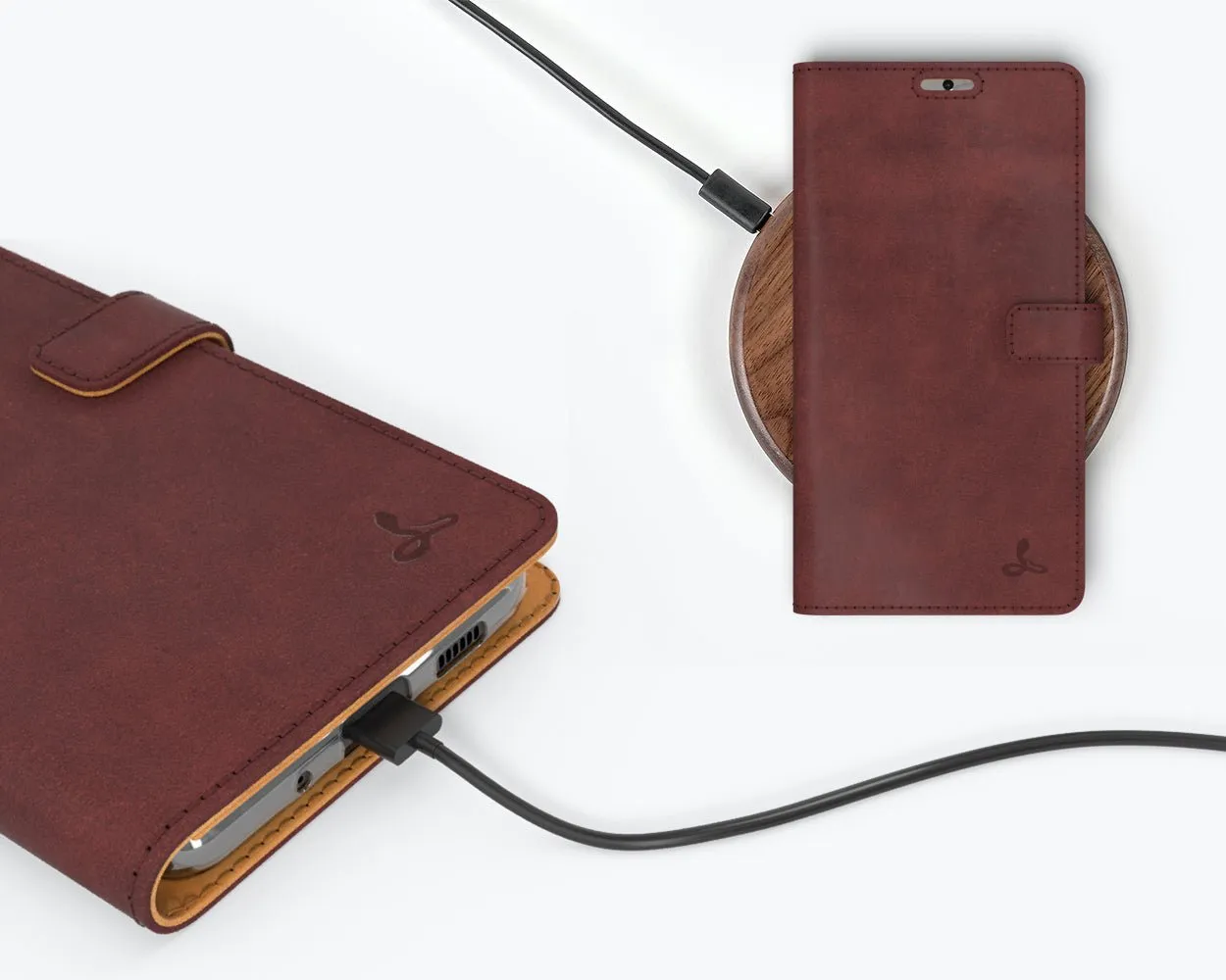 Samsung Galaxy S20 Plus - Vintage Leather Wallet