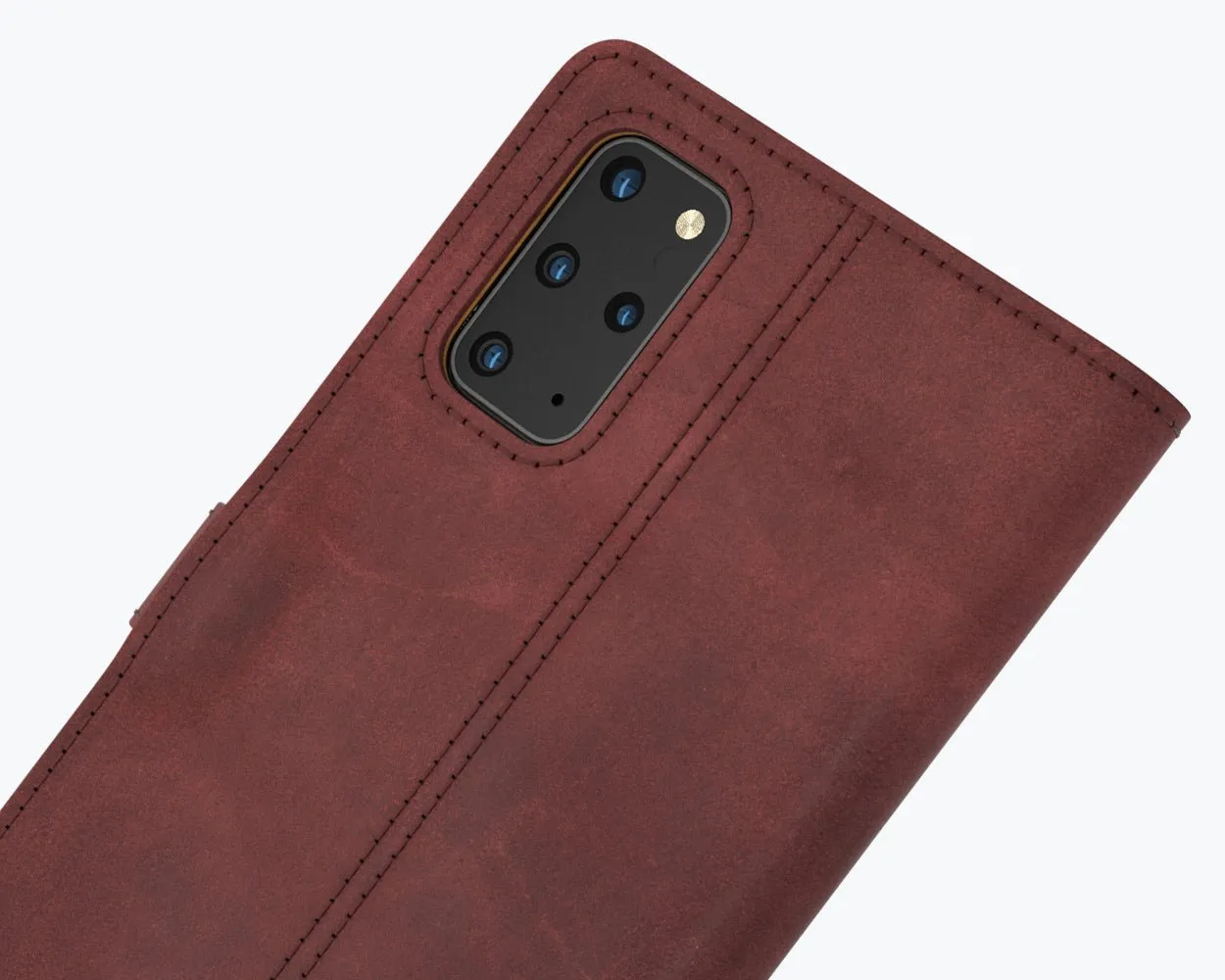 Samsung Galaxy S20 Plus - Vintage Leather Wallet