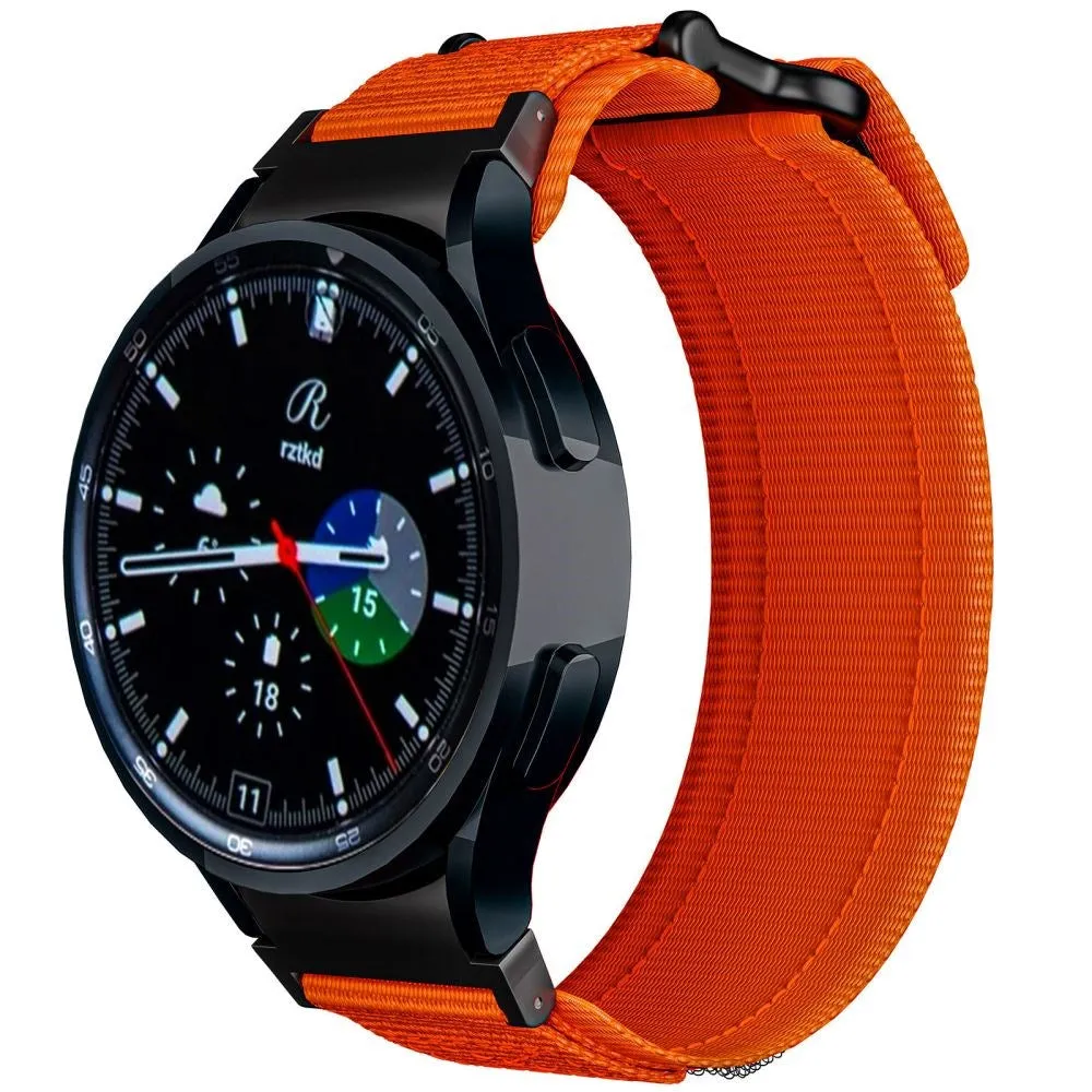 Samsung Galaxy Watch (4 / 5 / 5 Pro / 6) Tech-Protect Scout Pro Stof Rem - Orange