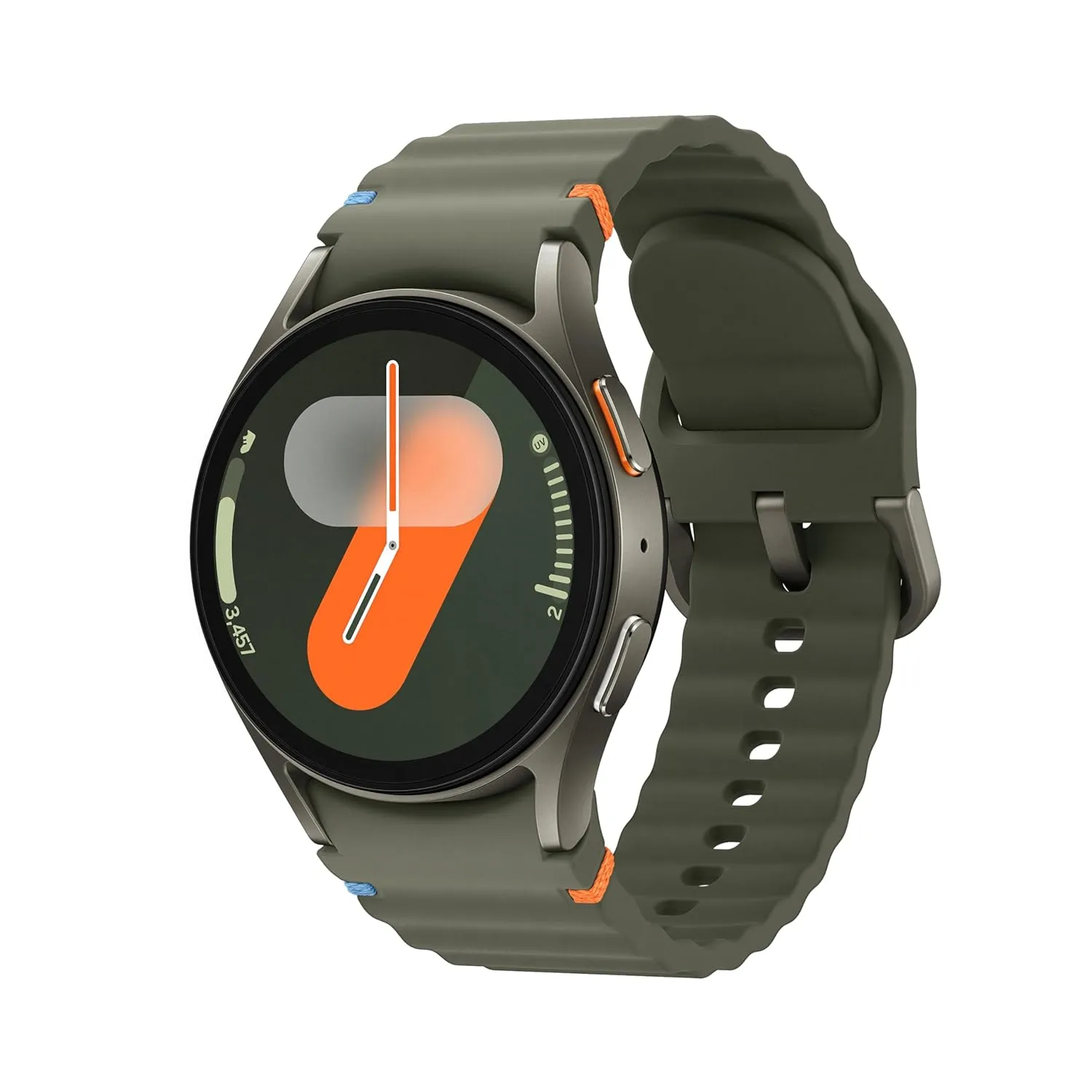 Samsung Galaxy Watch 7 (40mm, Green, BT LTE) with 3nm Processor | Dual GPS | Sapphire Glass & Armour Aluminum | 5ATM & IP68 | HR, SpO2, BP & ECG Monitor