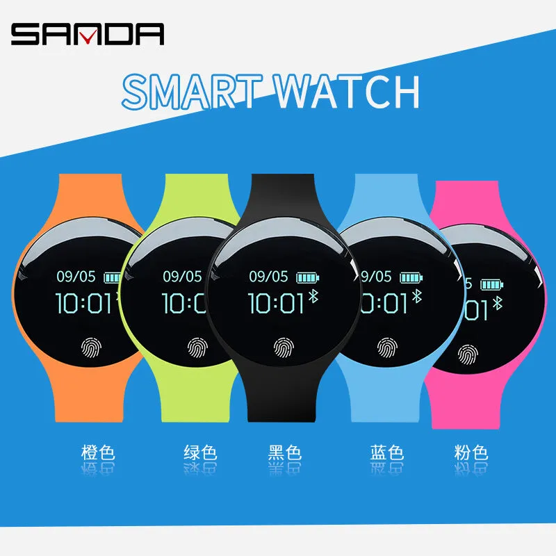 SANDA Bluetooth Smart Watch for IOS Android Men Women Sport Intelligent Pedometer Fitness Bracelet Watches for iPhone Clock Men