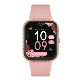 Series 23 Reflex Active Stone Set Pink & Gold Smart Calling Watch