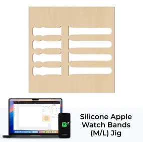 Silicone Apple Watch Bands JIG (M/L)