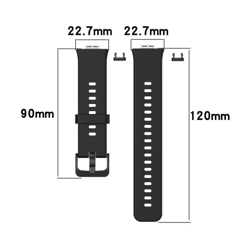 Silicone Band For Huawei Watch FIT Strap Smartwatch Accessories Replacement Wrist bracelet correa huawei watch fit 2021 Strap