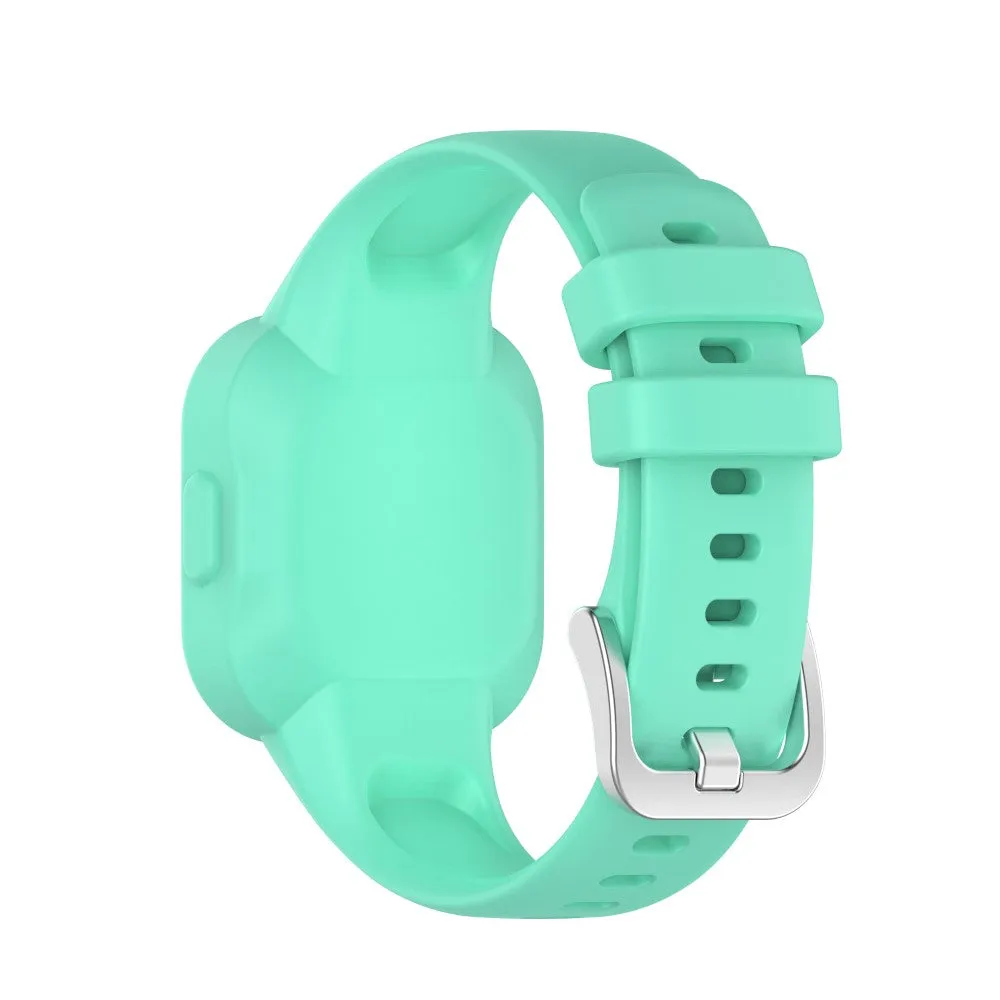 (Size XS) Garmin Vivofit JR 3 silicone strap with pin buckle (joint circumference approx. 135 - 200mm) - turquoise